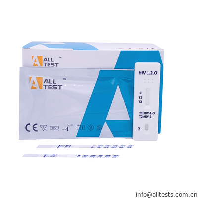Good price Convenient AllTest HIV 1.2.O Rapid Test Cassette online