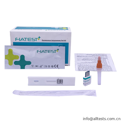 Good price CE COVID-19 rapid antigen detection test With Flurescence Immunoassay Analyzer online