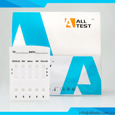Good price COVID-19/InfluenzaA+B/RSV/Adenovirus /M.pneumoniae  Antigen Combo Rapid Test  CE Marked online