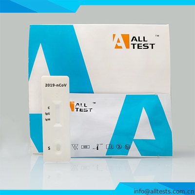 Good price 2019-nCoV IgG/IgM Rapid Test with the sample of  Whole Blood/Serum/Plasma With CE Mark online