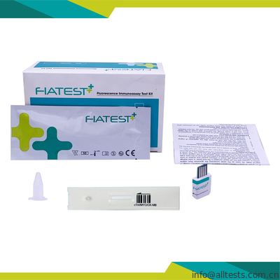 Good price Troponin I Myoglobin CK-MB A Rapid Test WB / S / P Flourescence Immunoassay online